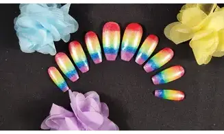 Press on nails Dégradé - Taille M