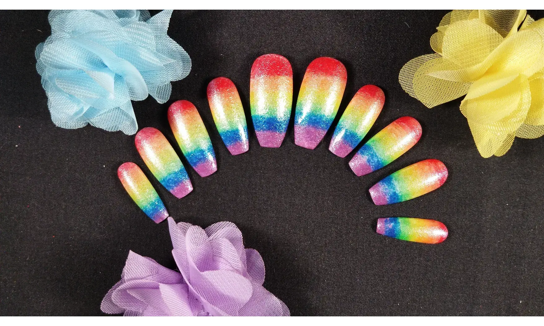 Press on nails Dégradé - Taille M