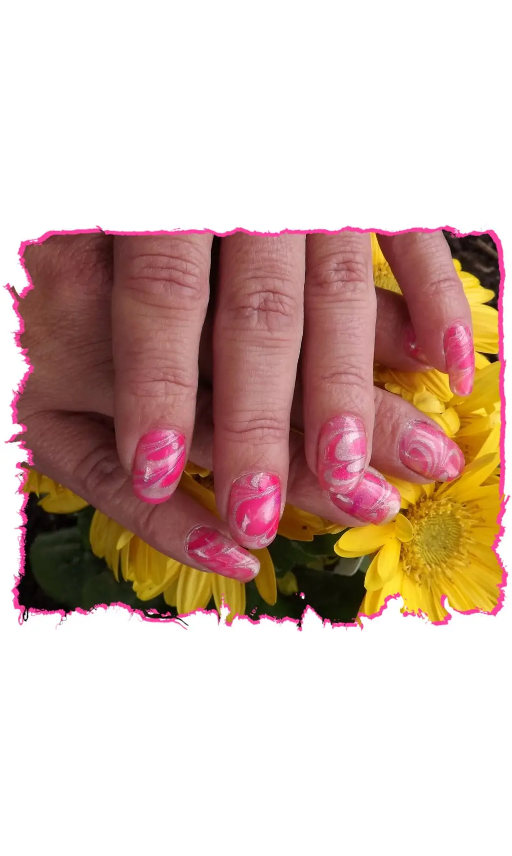 Mini vernis argent holographique