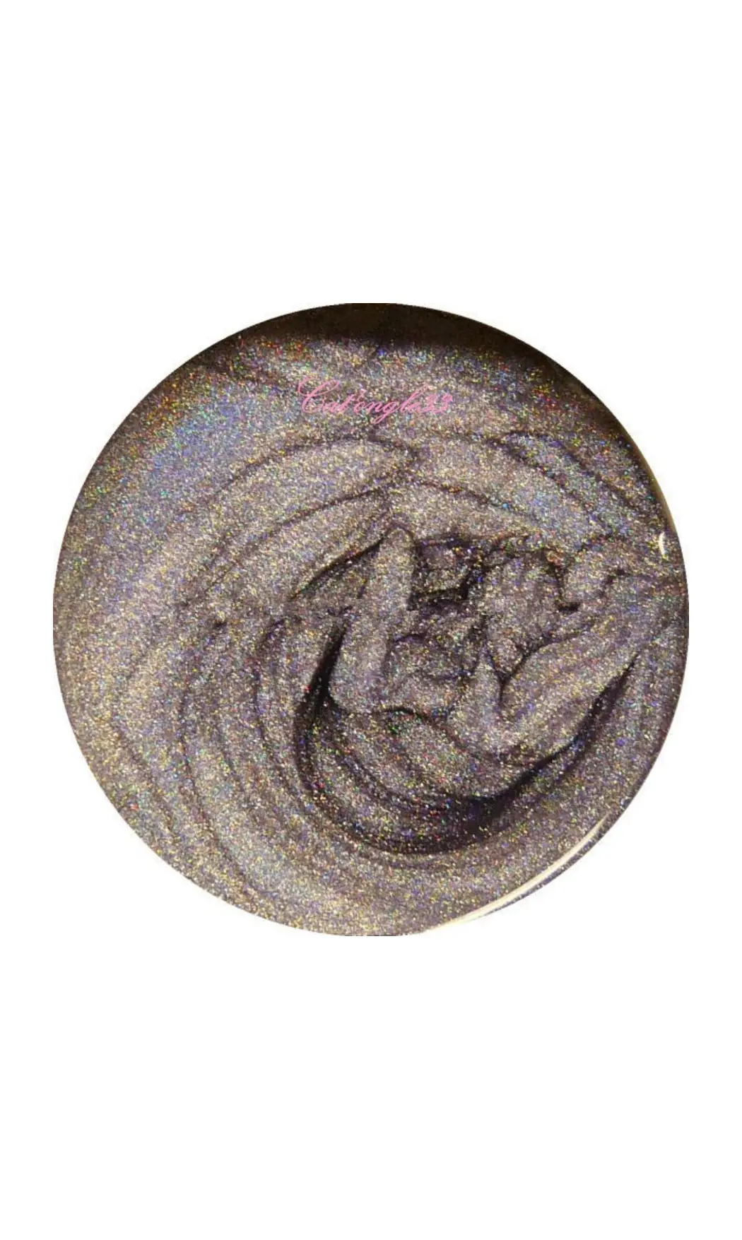 Mini vernis violet holographique