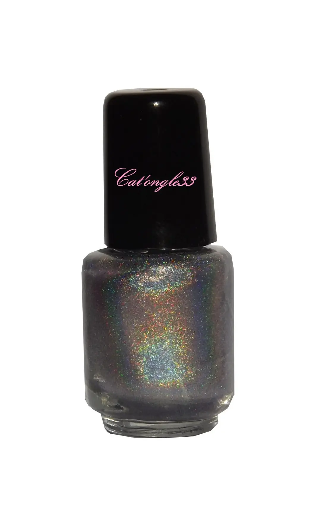Mini vernis violet holographique