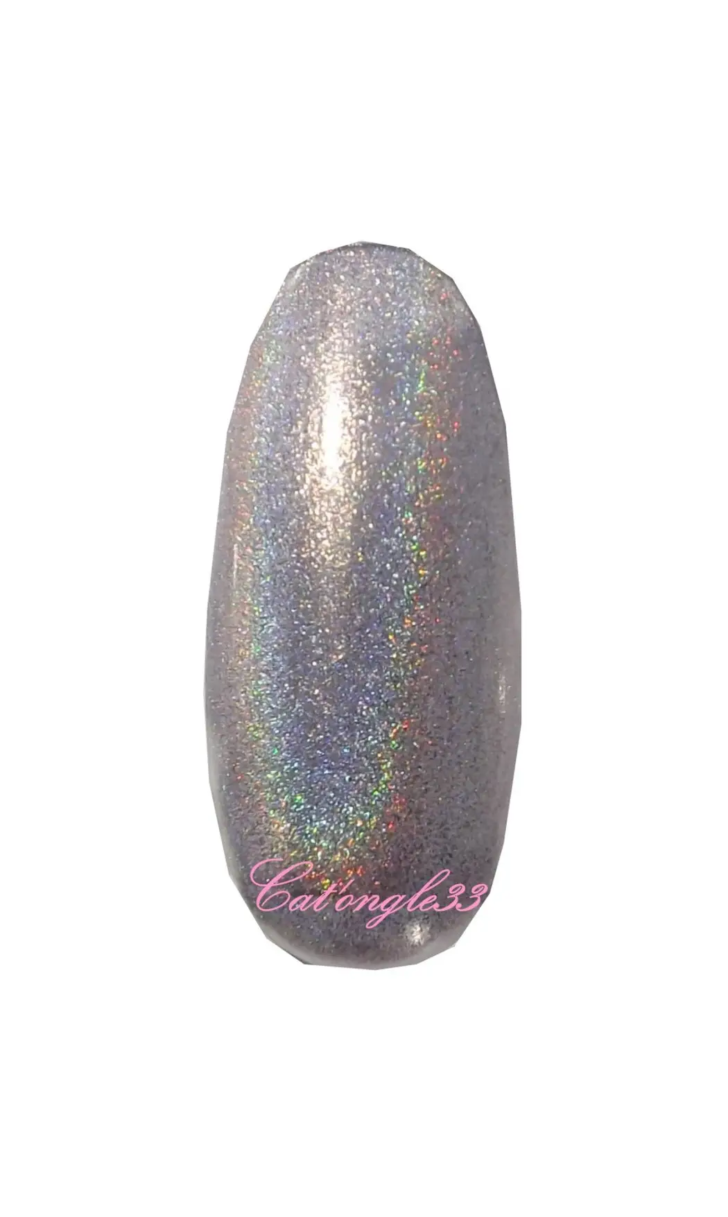 Mini vernis violet holographique