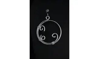 Modèle Gaïa noir et argent