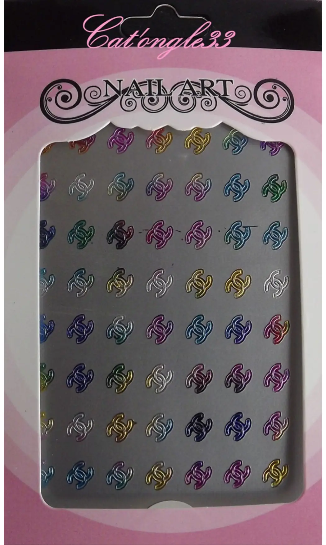 Stickers peel off CC