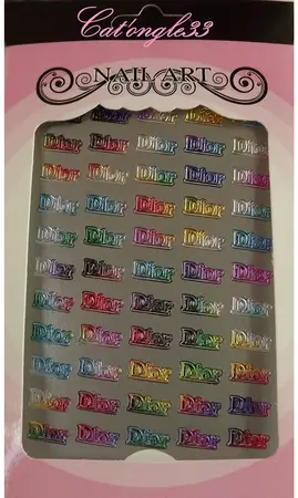 Stickers peel off D