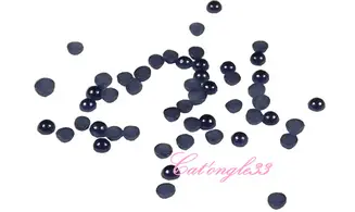 Demi perle bleu nuit