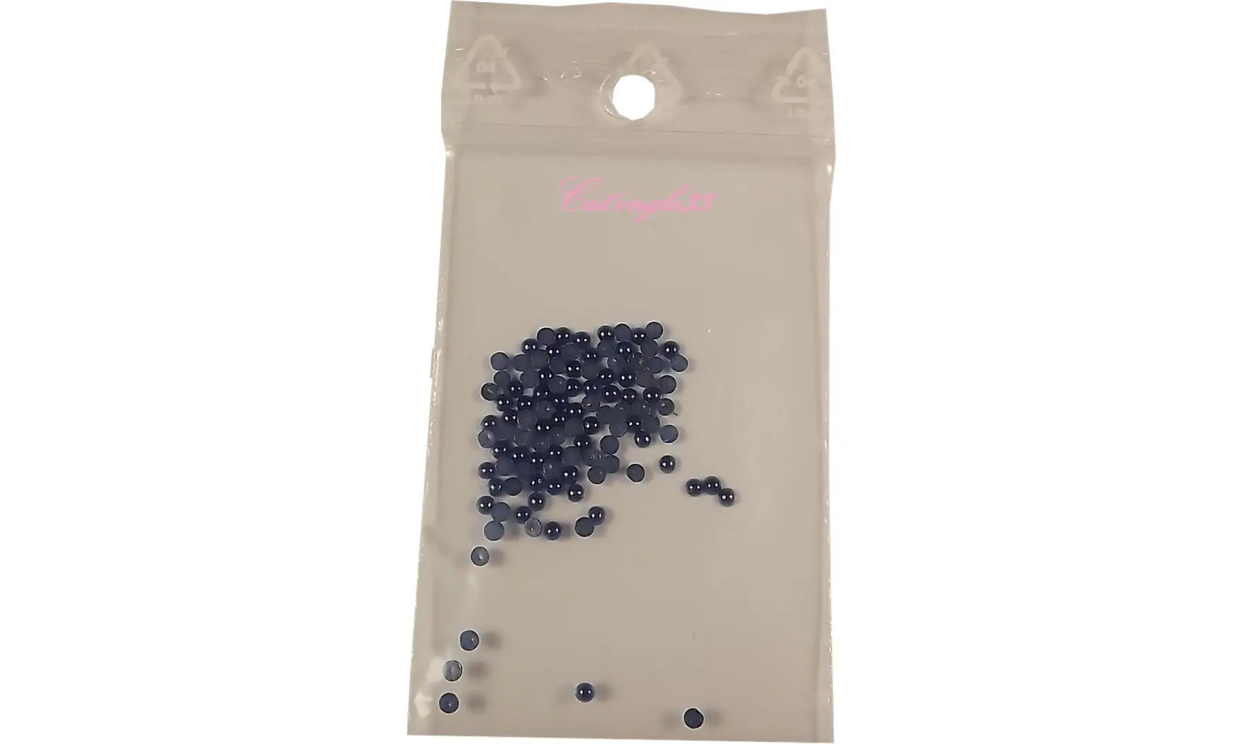 Demi perle bleu nuit