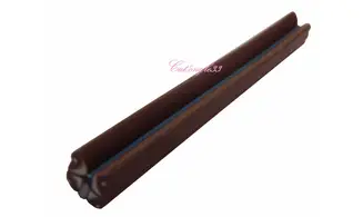 Baton fimo papillon marron