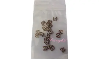 Sachet de fimo papillon marron