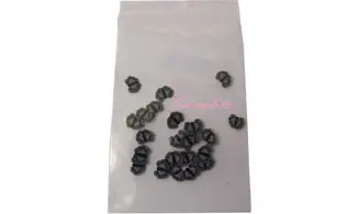 Sachet de fimo papillon noir, gris, bleu