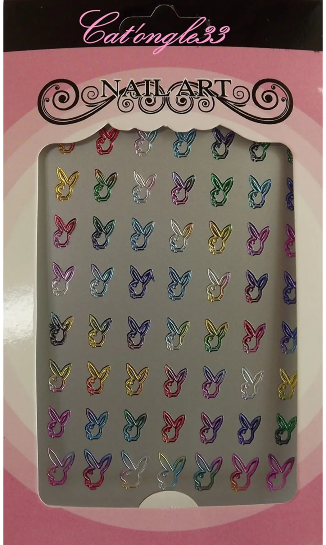 Stickers peel off lapin