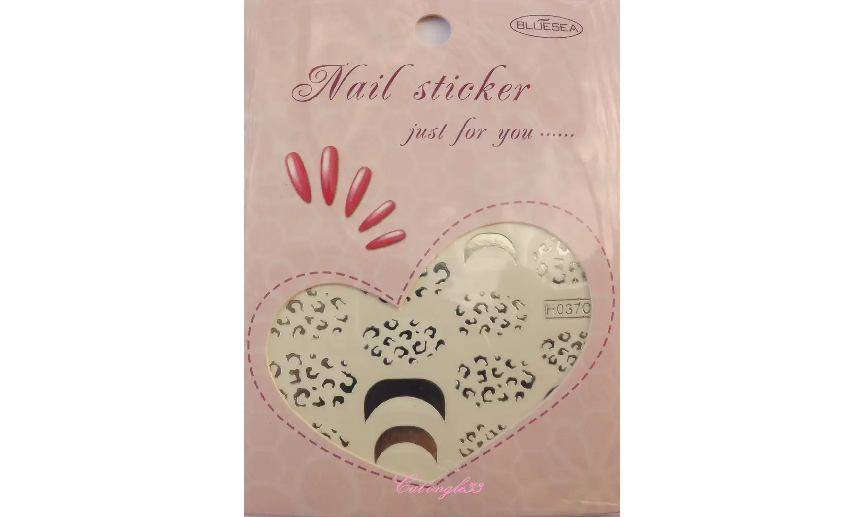 Water décal tache french argent H037Cs