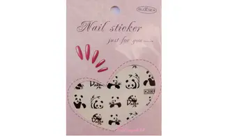 Water décal panda K206