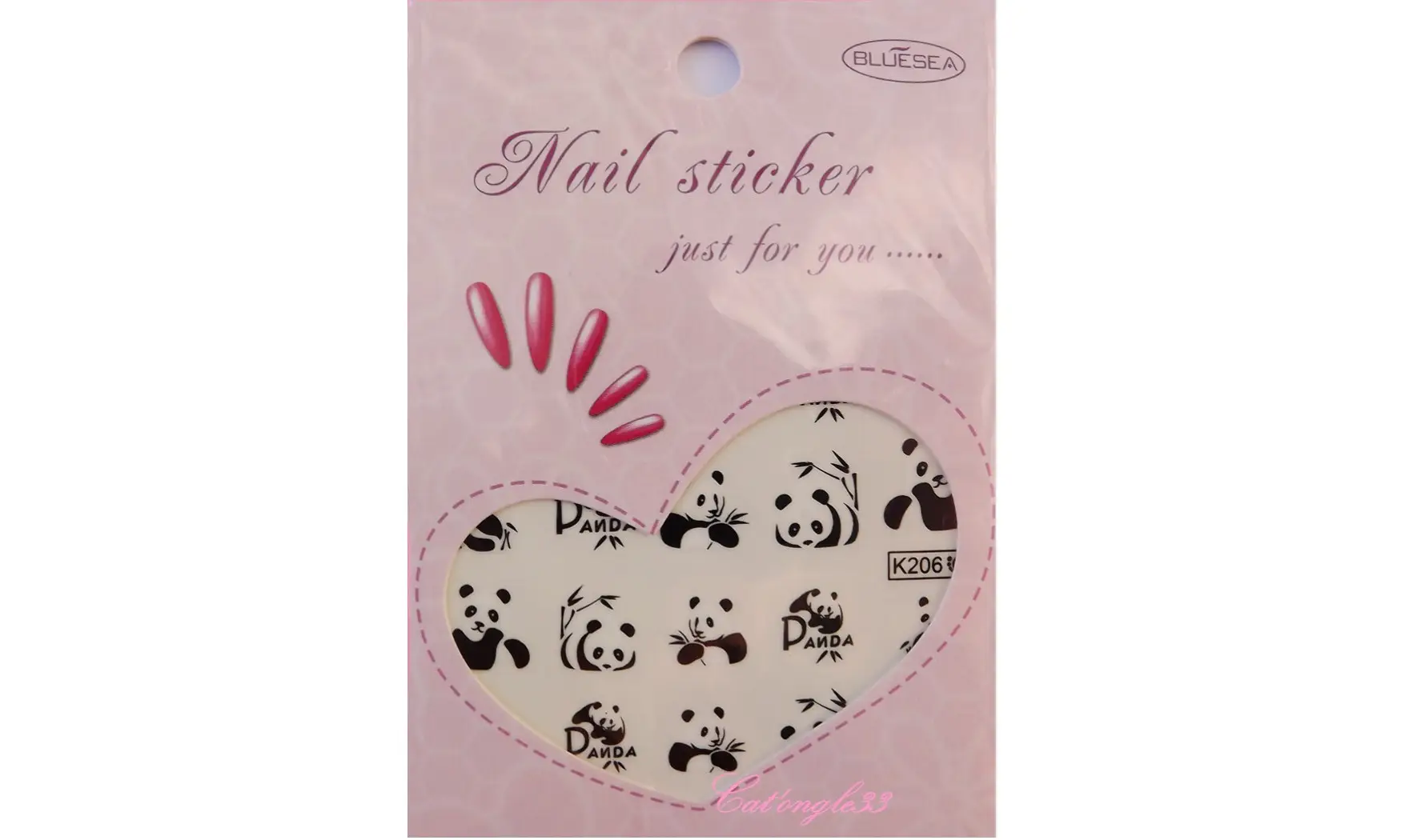 Water décal panda K206