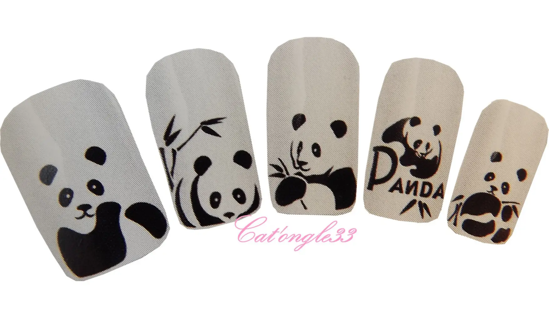 Water décal panda K206