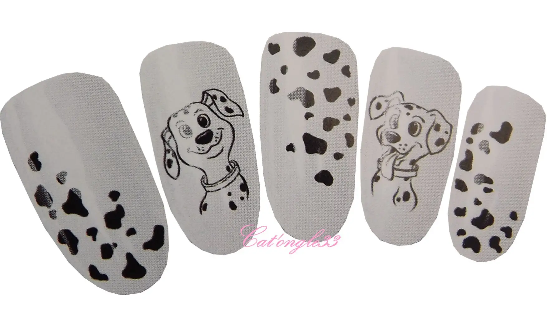 Water décal dalmatien T215