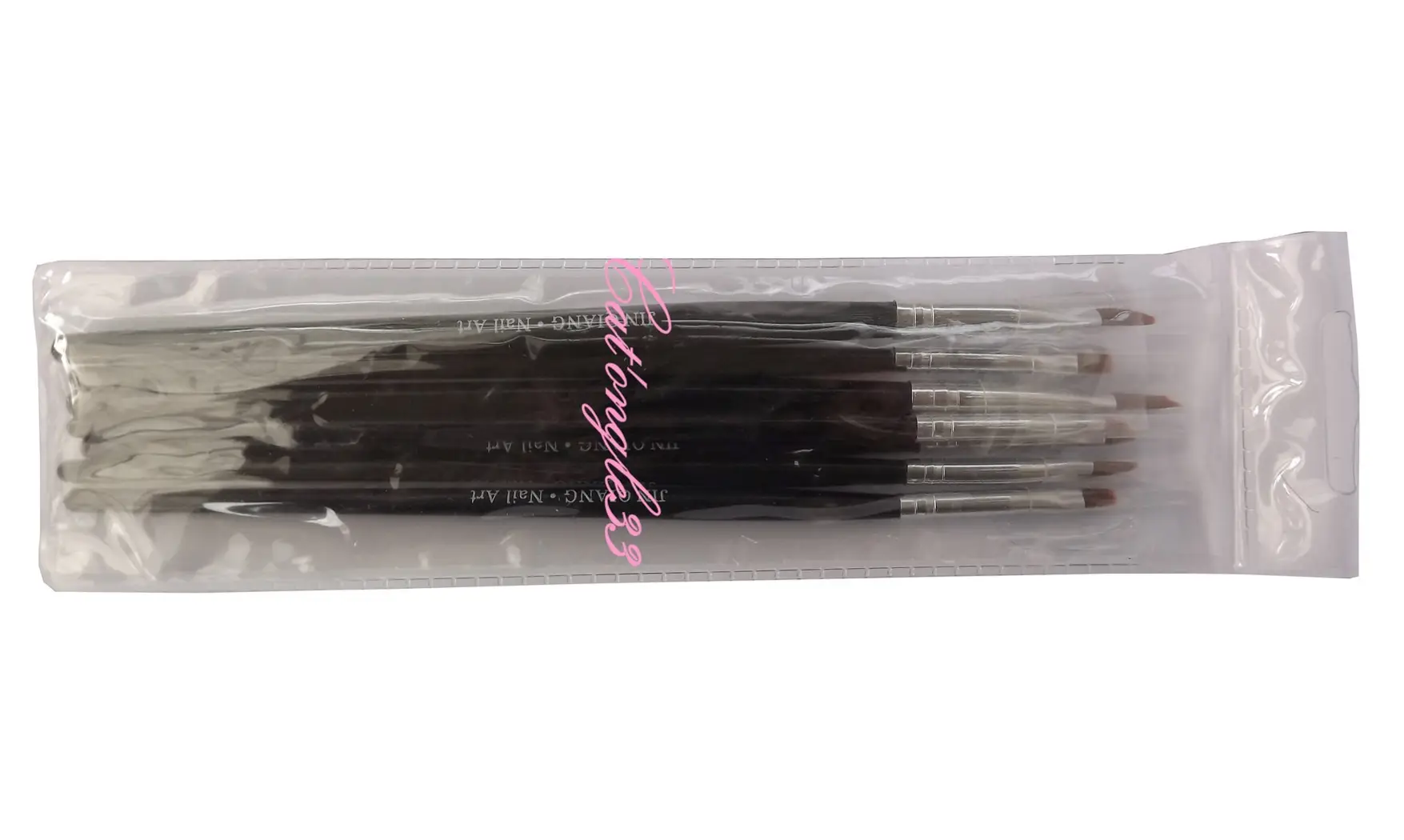Lot de 7 pinceaux plat
