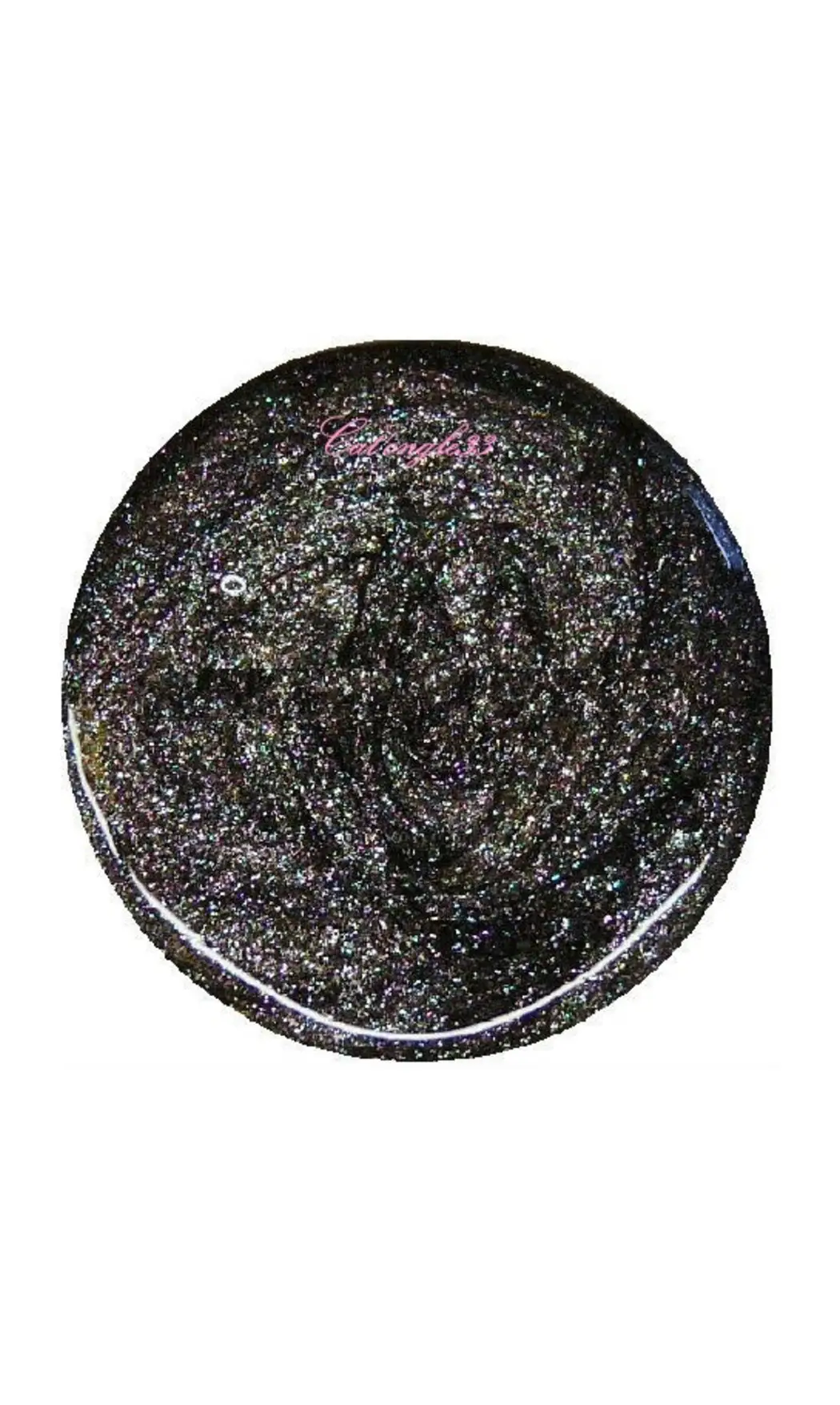 Mini vernis noir scintillant