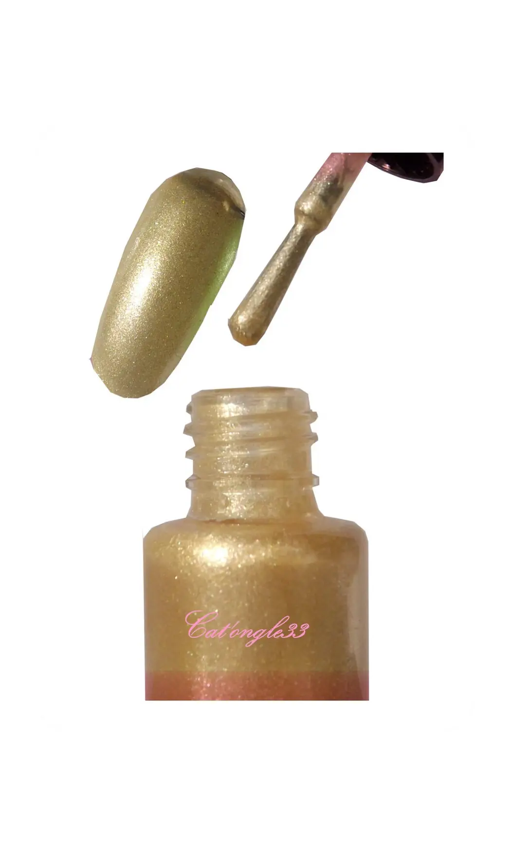 Mini vernis or scintillant