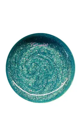 Mini vernis turquoise scintillant