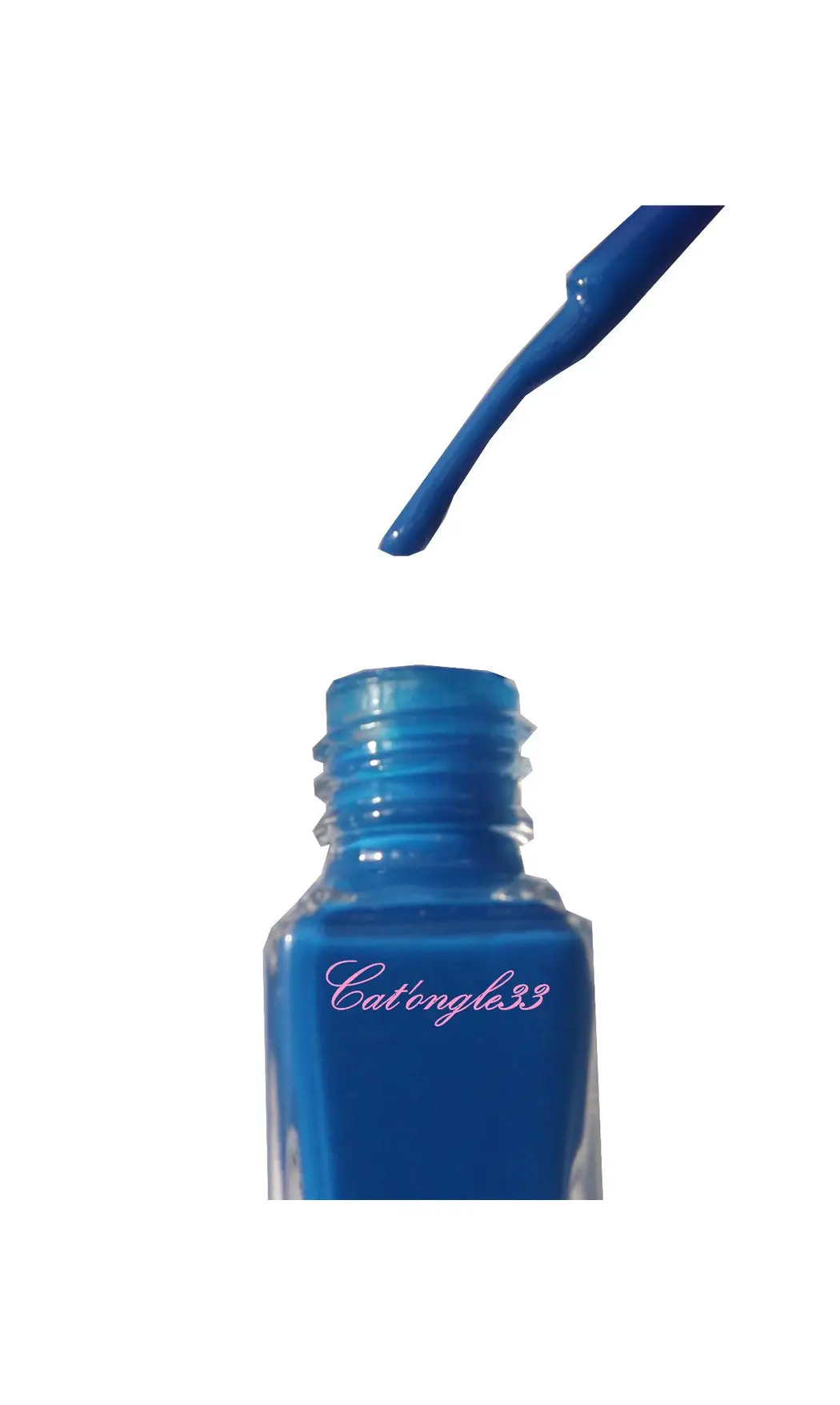 Vernis liner bleu néon