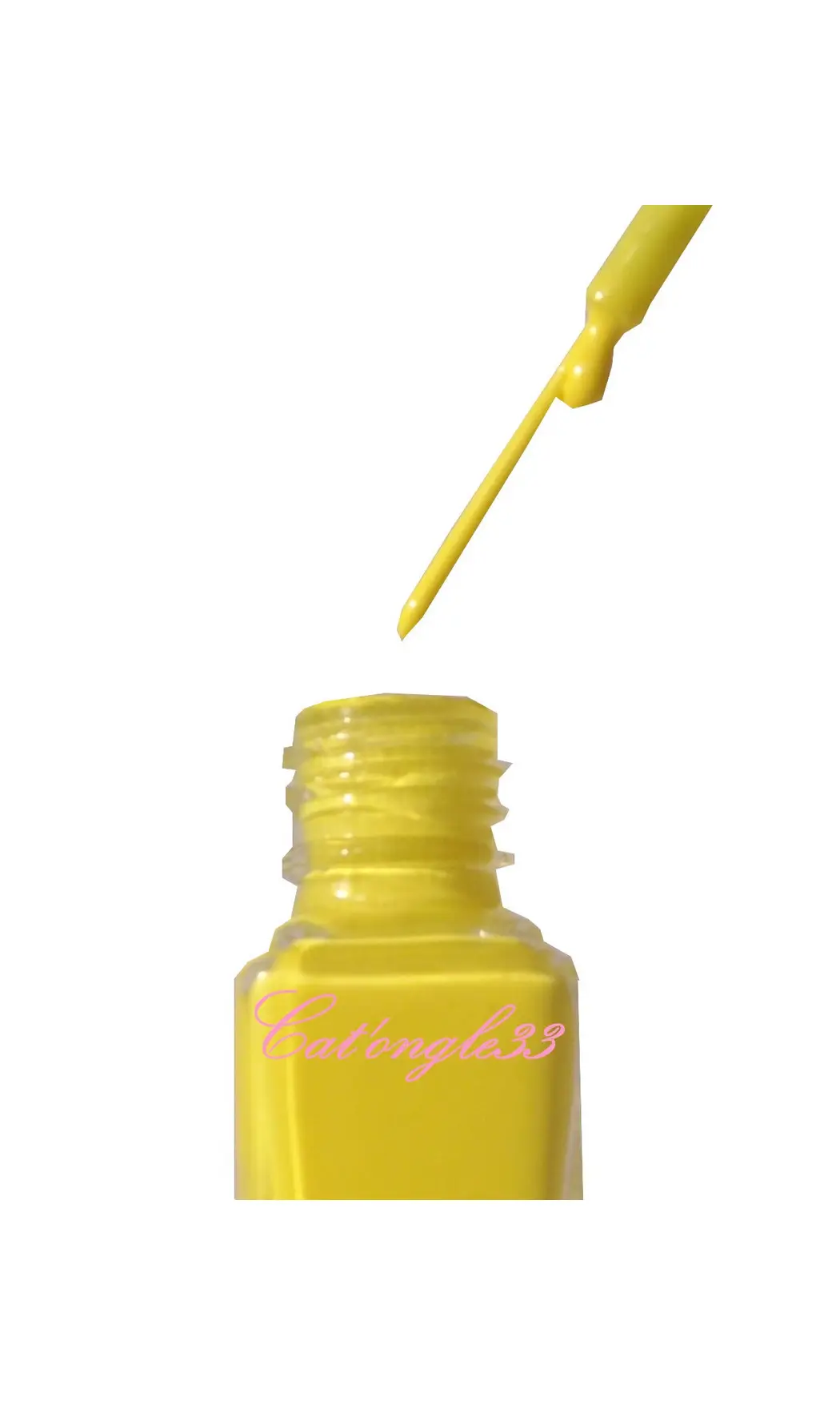 Vernis liner jaune néon
