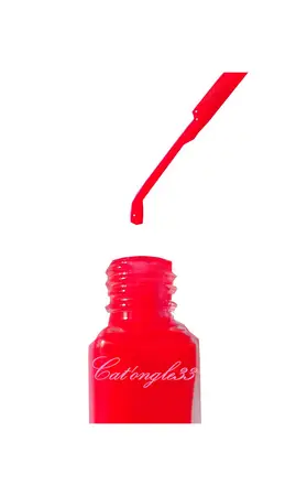 Vernis liner rouge néon