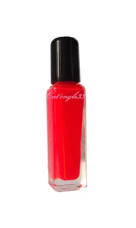 Vernis liner rouge néon