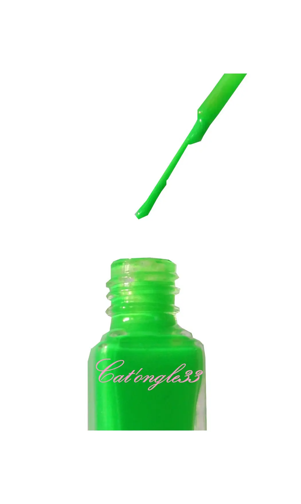 Vernis liner vert néon