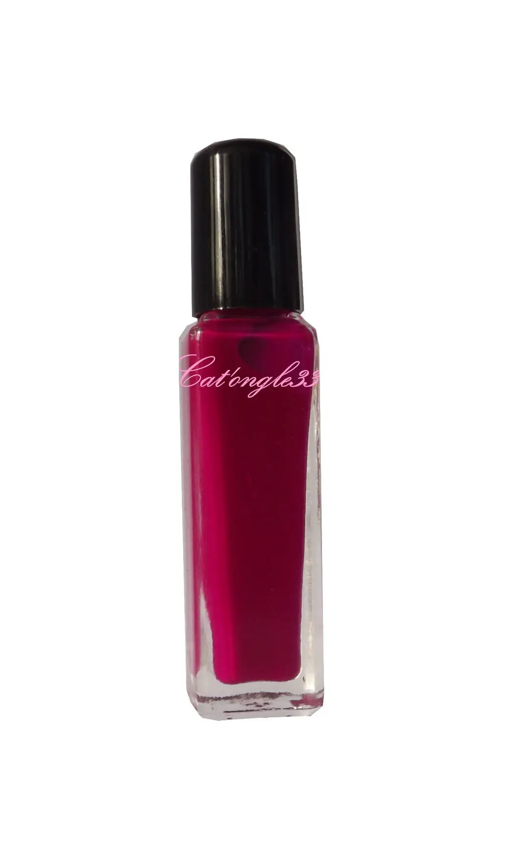 Vernis liner rose foncé néon