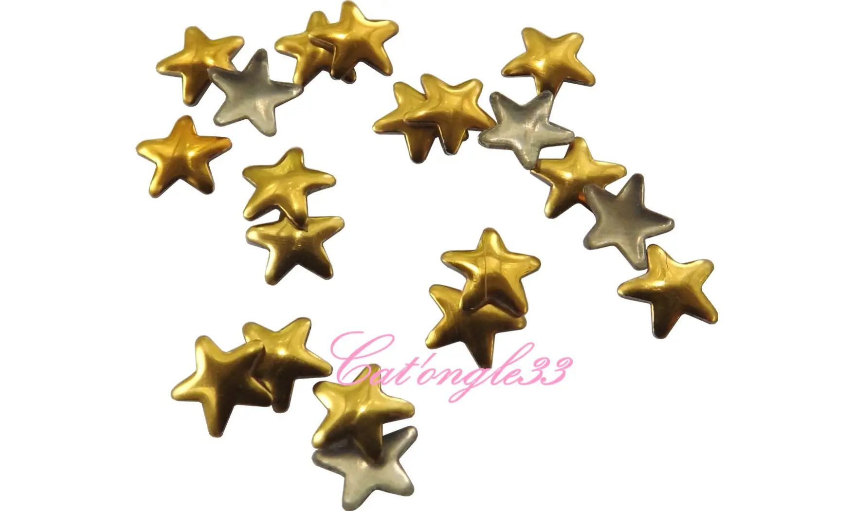 Studs étoile or