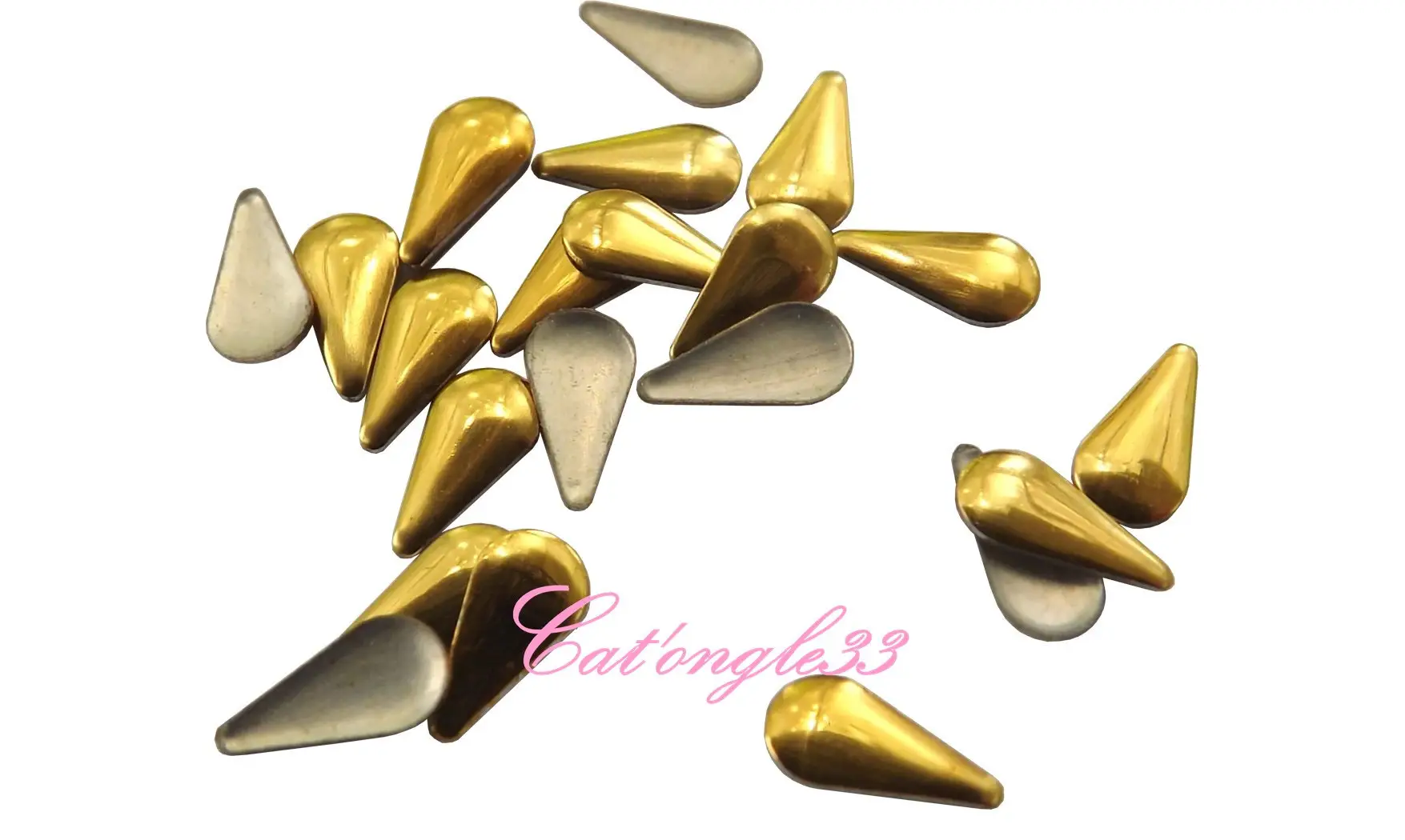 Studs goutte or