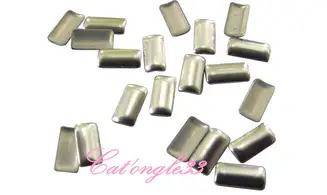 Studs rectangle argent