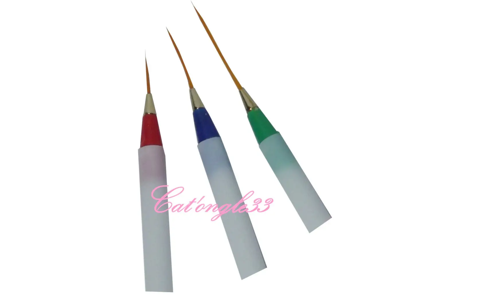 Pinceaux liner x3