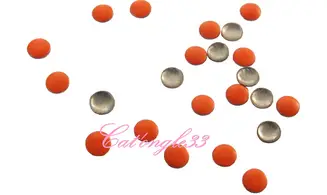 Studs rond 2mm néon orange