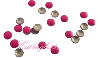 Studs rond 2mm néon rose