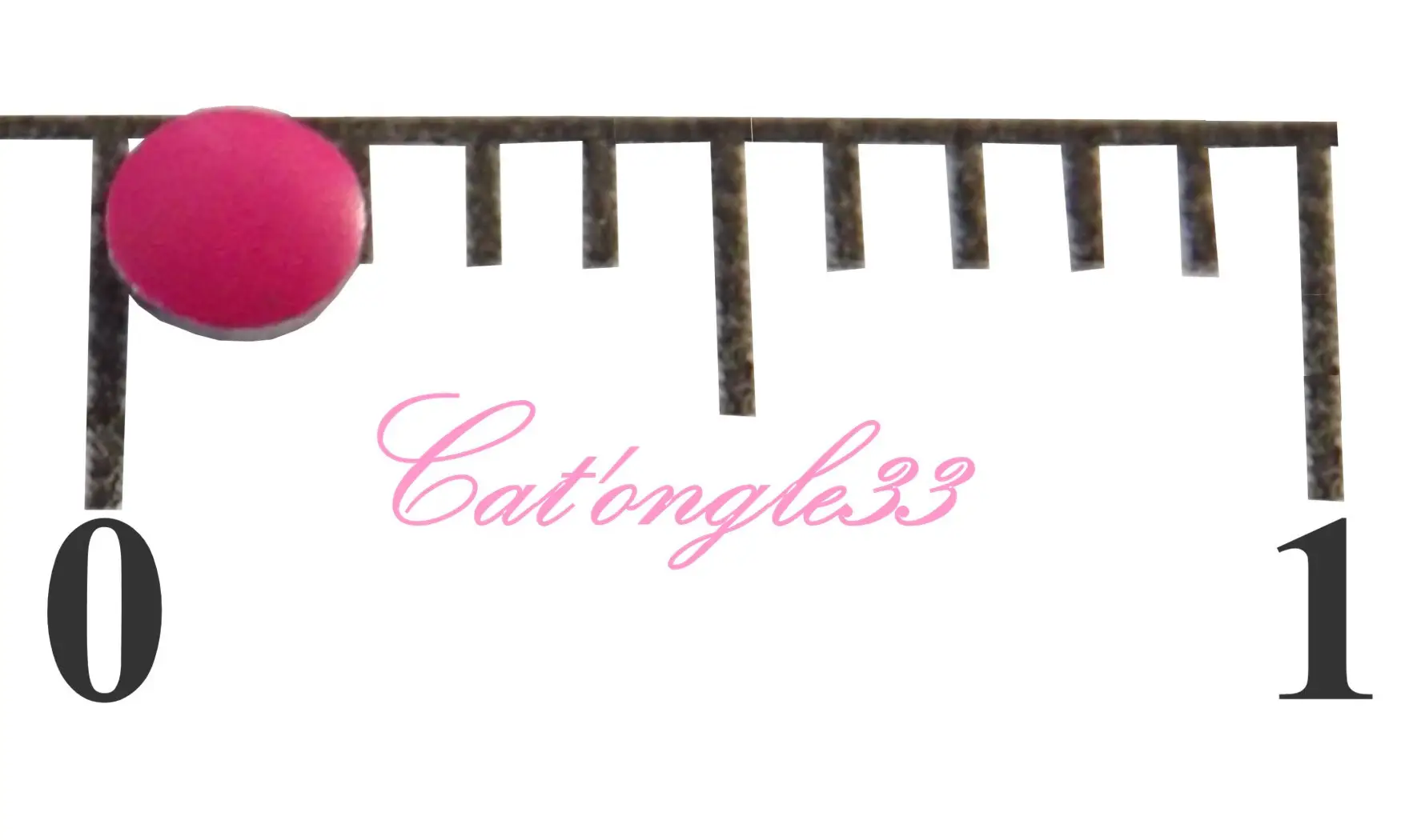Studs rond 2mm néon rose