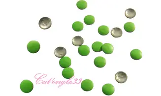 Studs rond 2mm néon vert