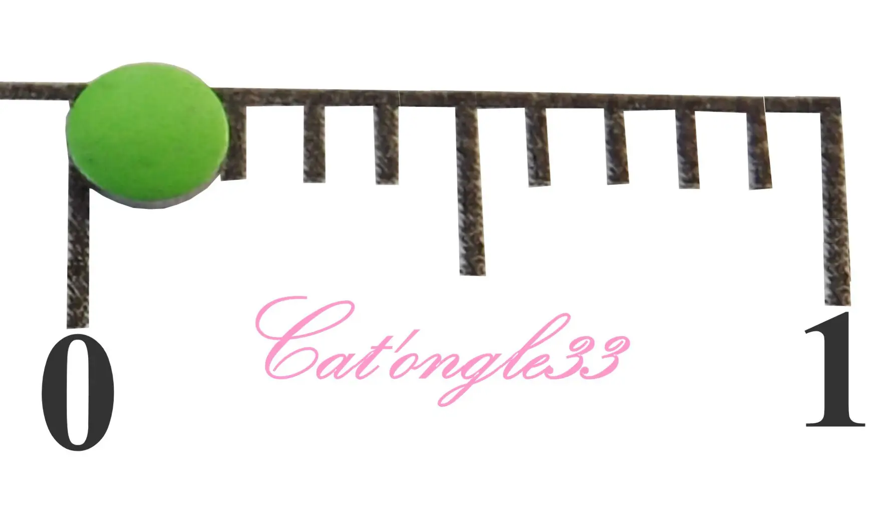 Studs rond 2mm néon vert