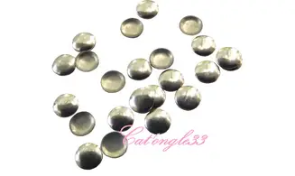 Studs rond 3mm argent