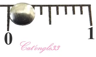 Studs rond 3mm argent