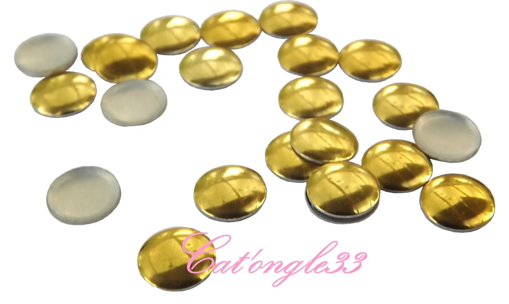 Studs rond 5mm or
