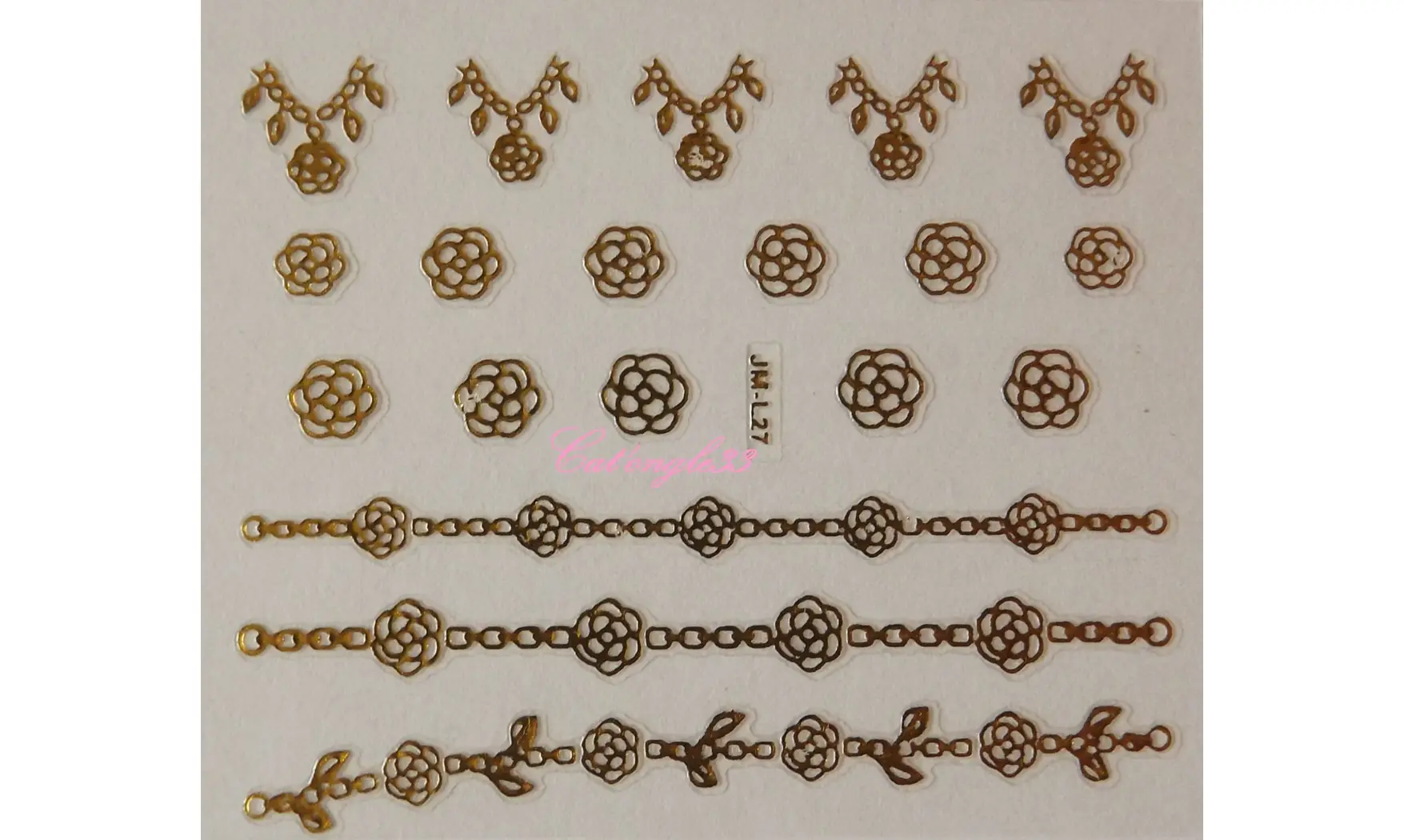 Stickers collier fleur JM-L27