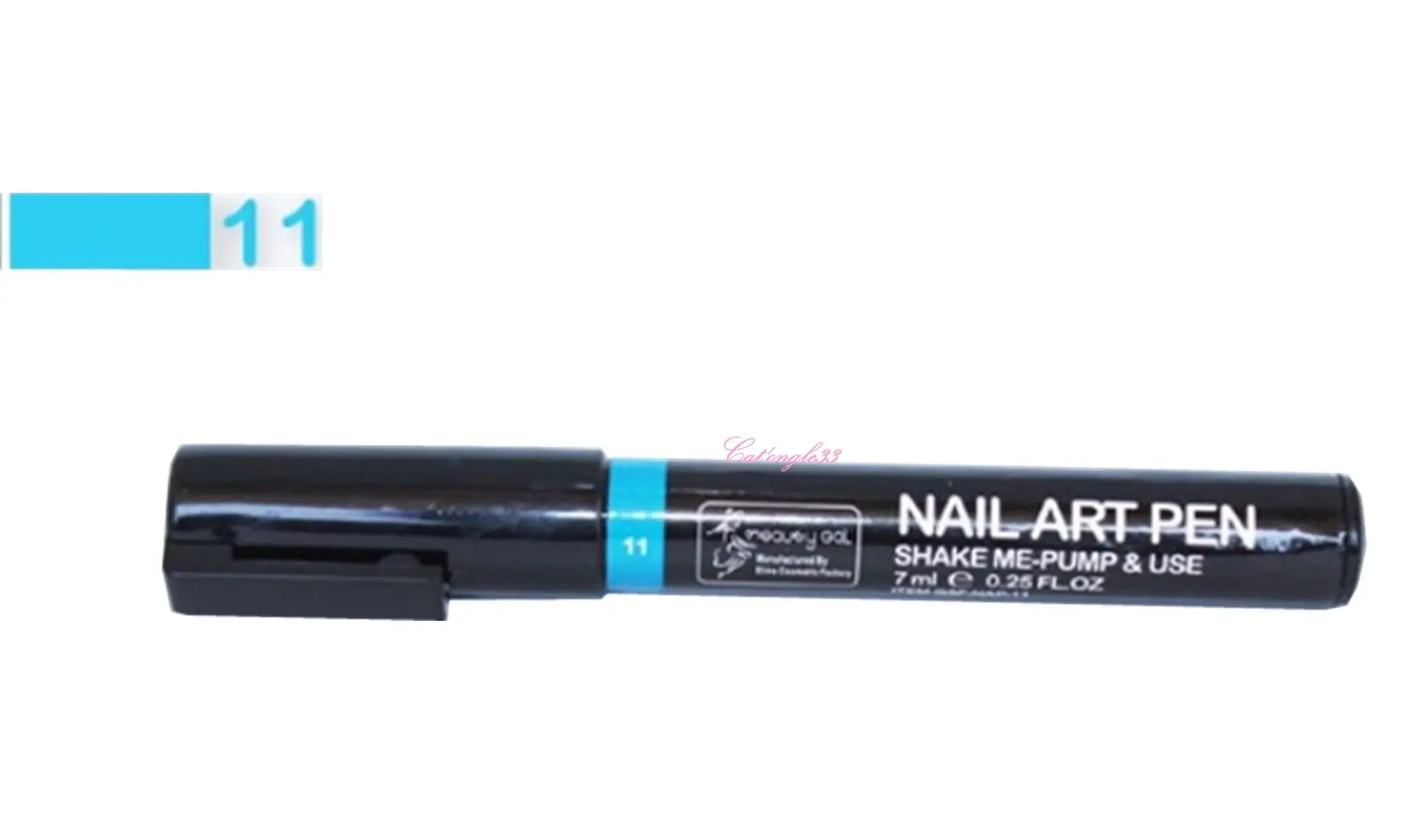 Feutre nail art bleu 11