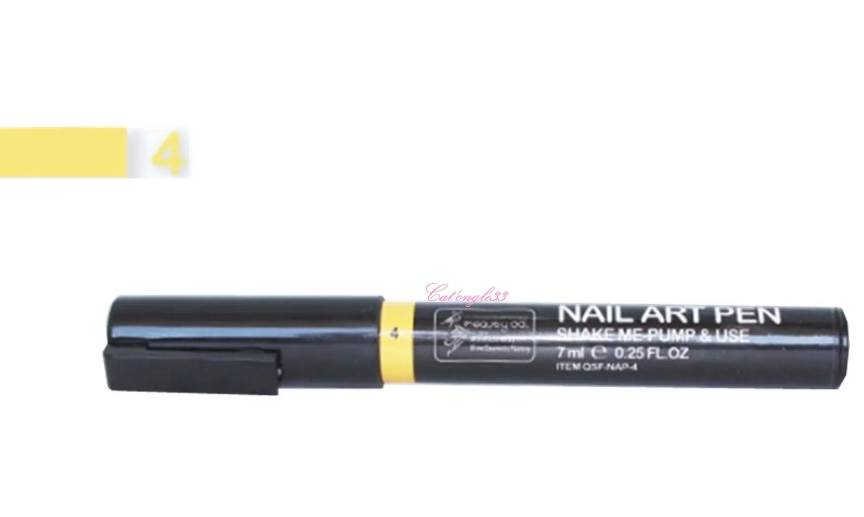 Feutre nail art jaune 4