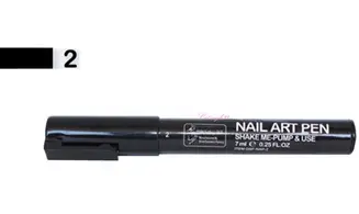 Feutre nail art noir 2