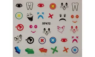 Stickers couleur XF472
