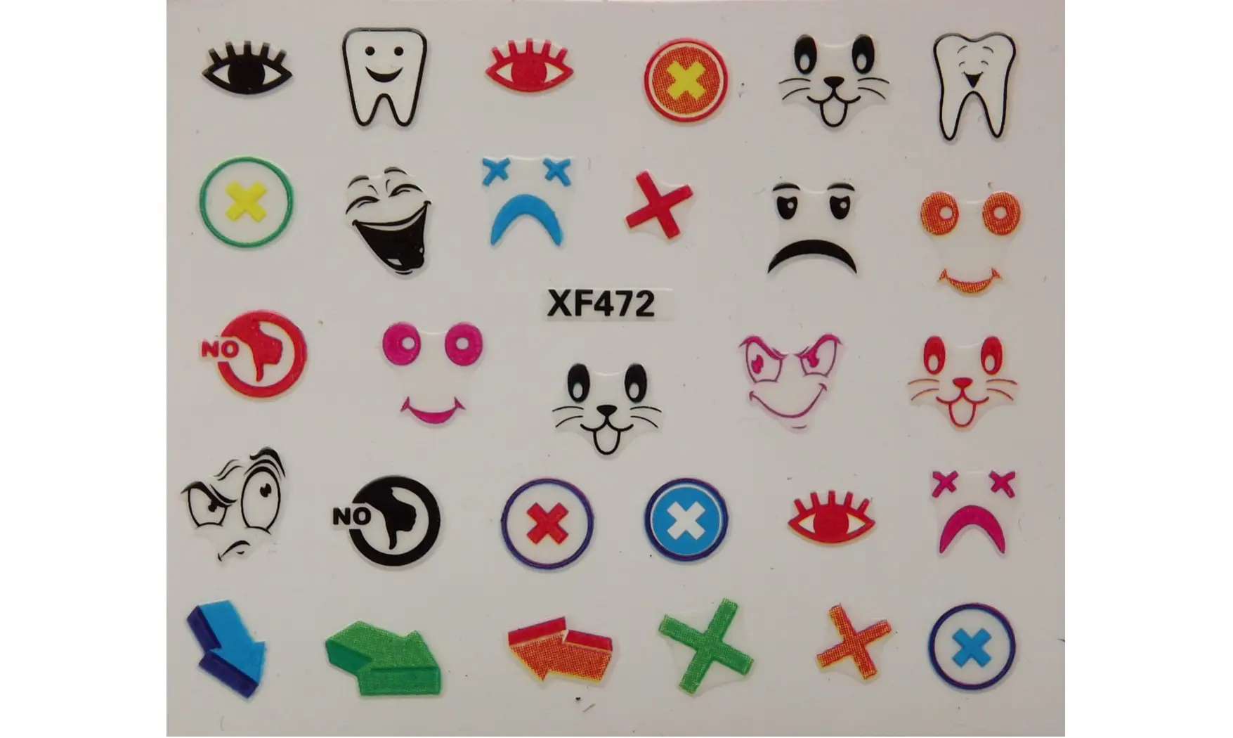Stickers couleur XF472