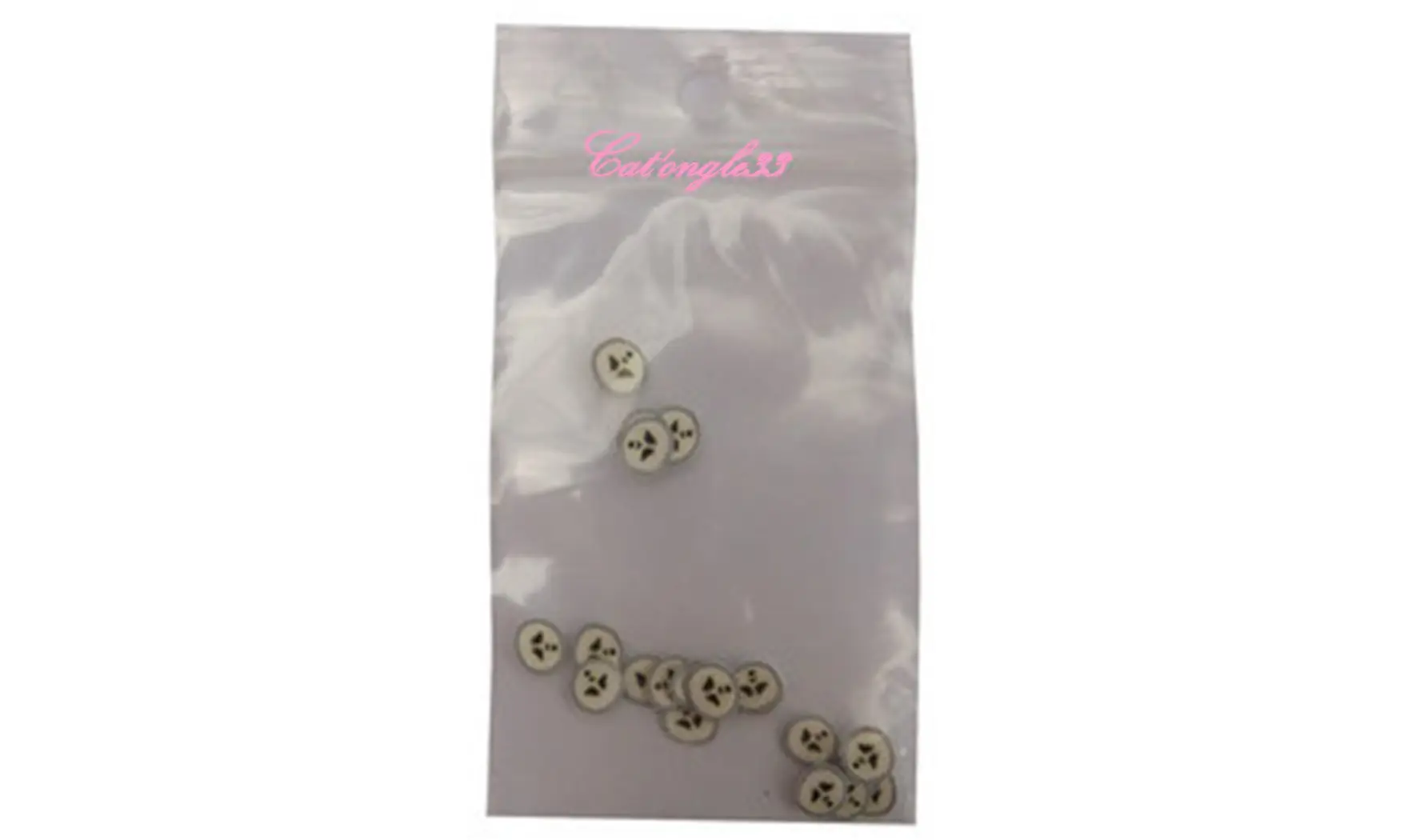 Sachet de fimo ongle tête fantome