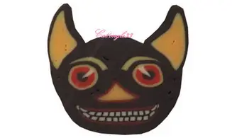 Baton fimo diable noir